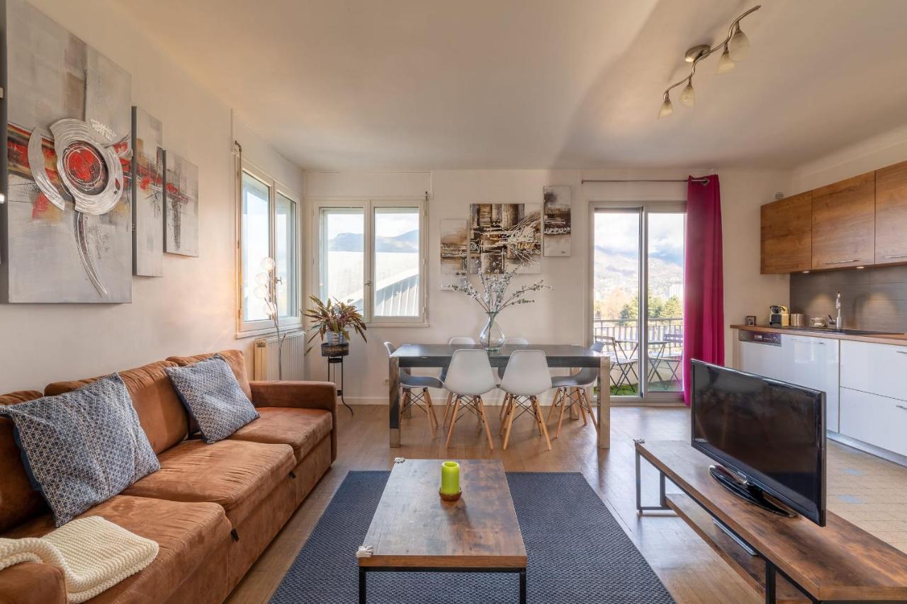 Appartement Des 4 Saisons, 80M², 6P, Lumineux Et Traversant Гренобль Екстер'єр фото